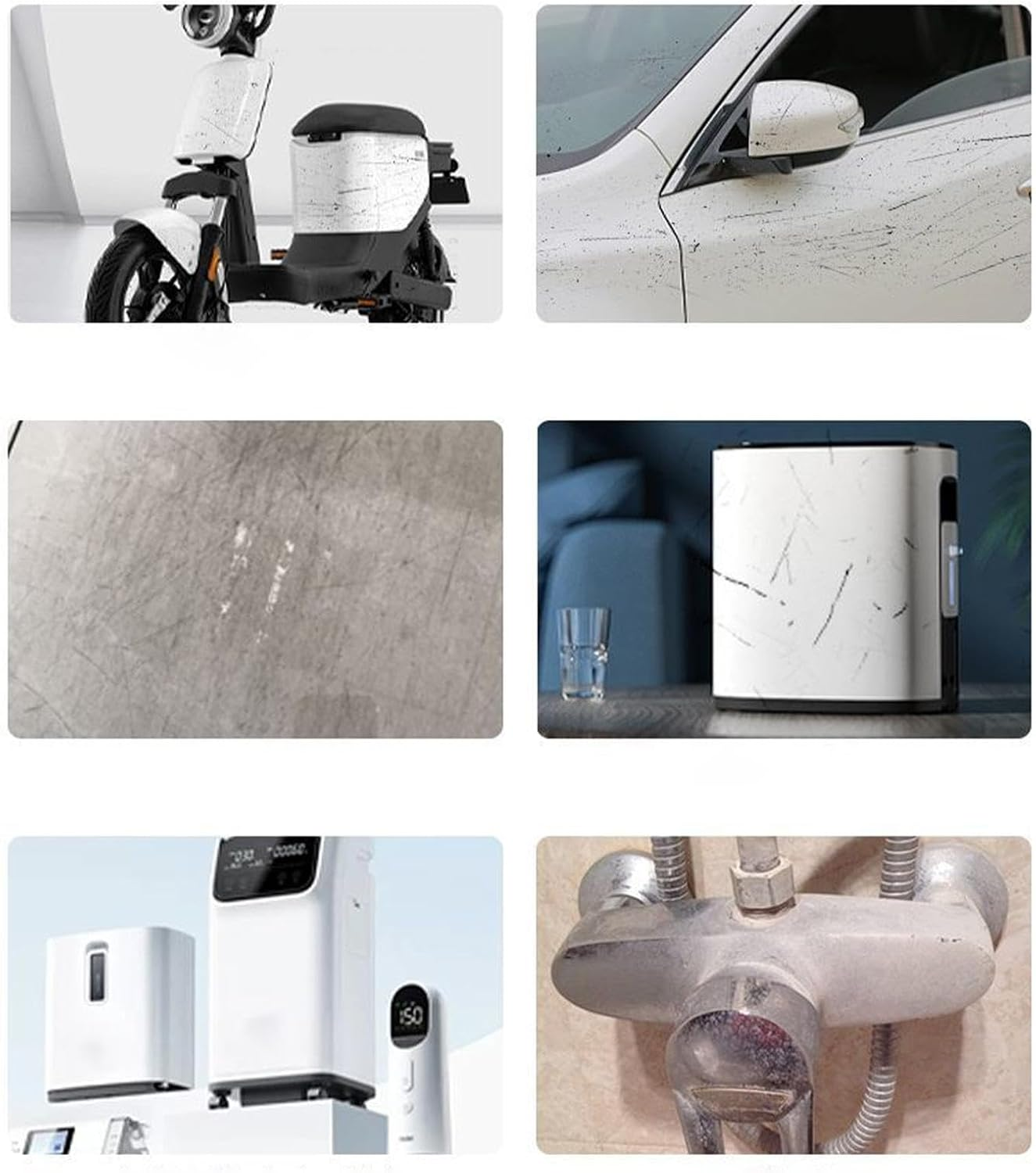 Car Scratch Repair Paste | Car Paint Scratch Correction Wax,Long-Lasting Multipurpose Swirl Repair for Bird Droppings image number 3