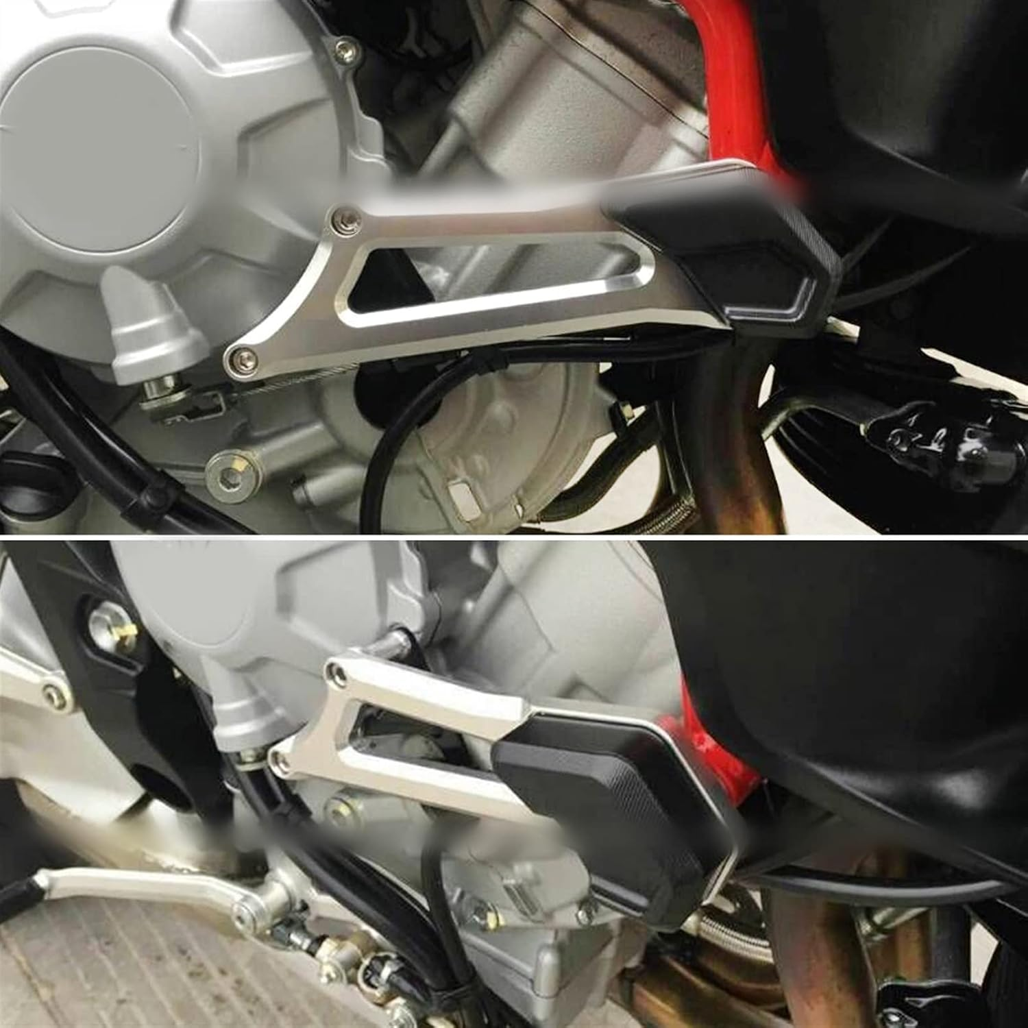 Engine Case Frame Slider Crash Protector for MV Agusta Brutale 675 800/Rr/Dragster 2012 2013 2014 2015 2016 2017 2018 2019 2020 Motorcycle Accessories Guard Cover image number 2