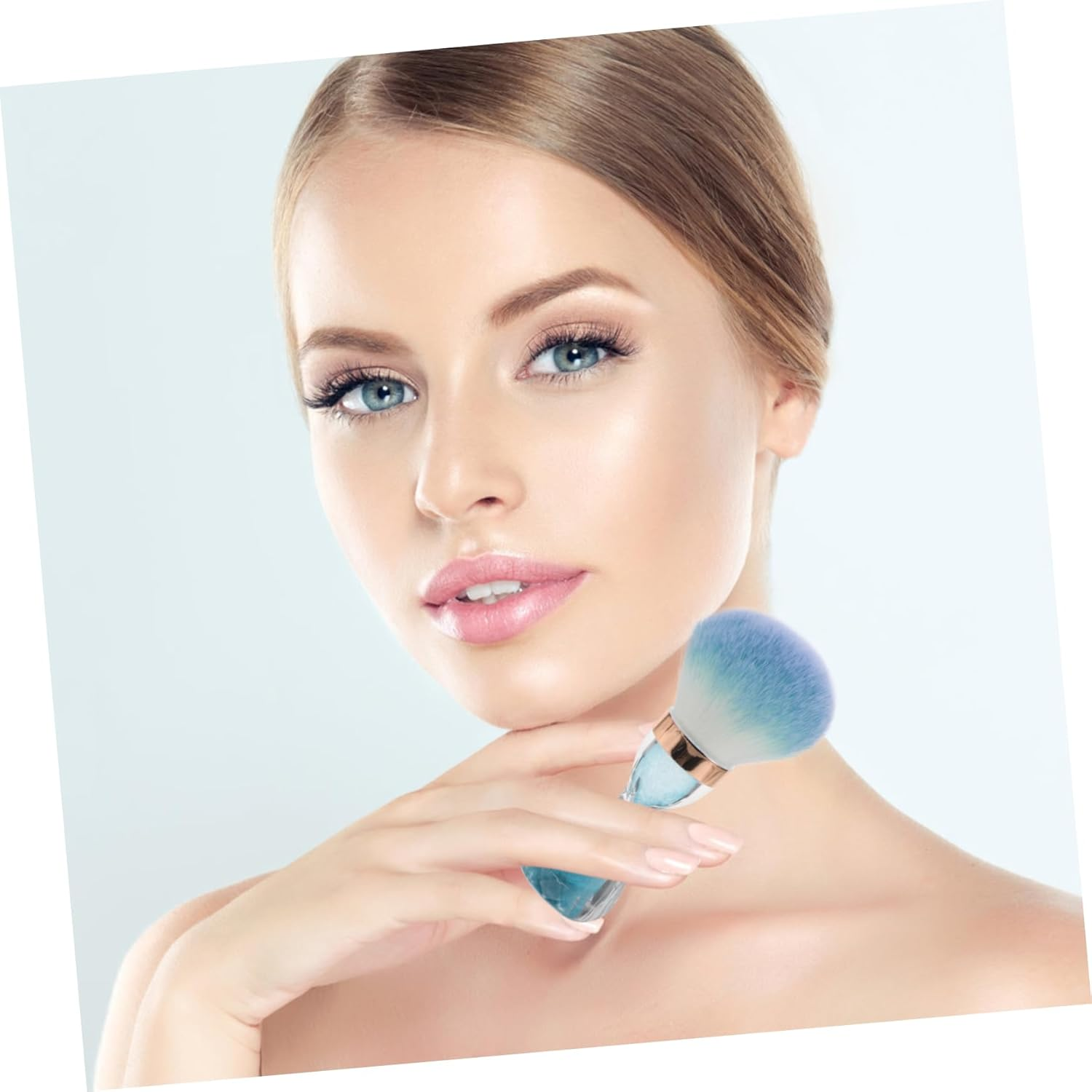 Soft Nail Brush for Makeup Nail Large Cleaning Tool for Dust Removal Powder Brush Facial Use Gentle Design