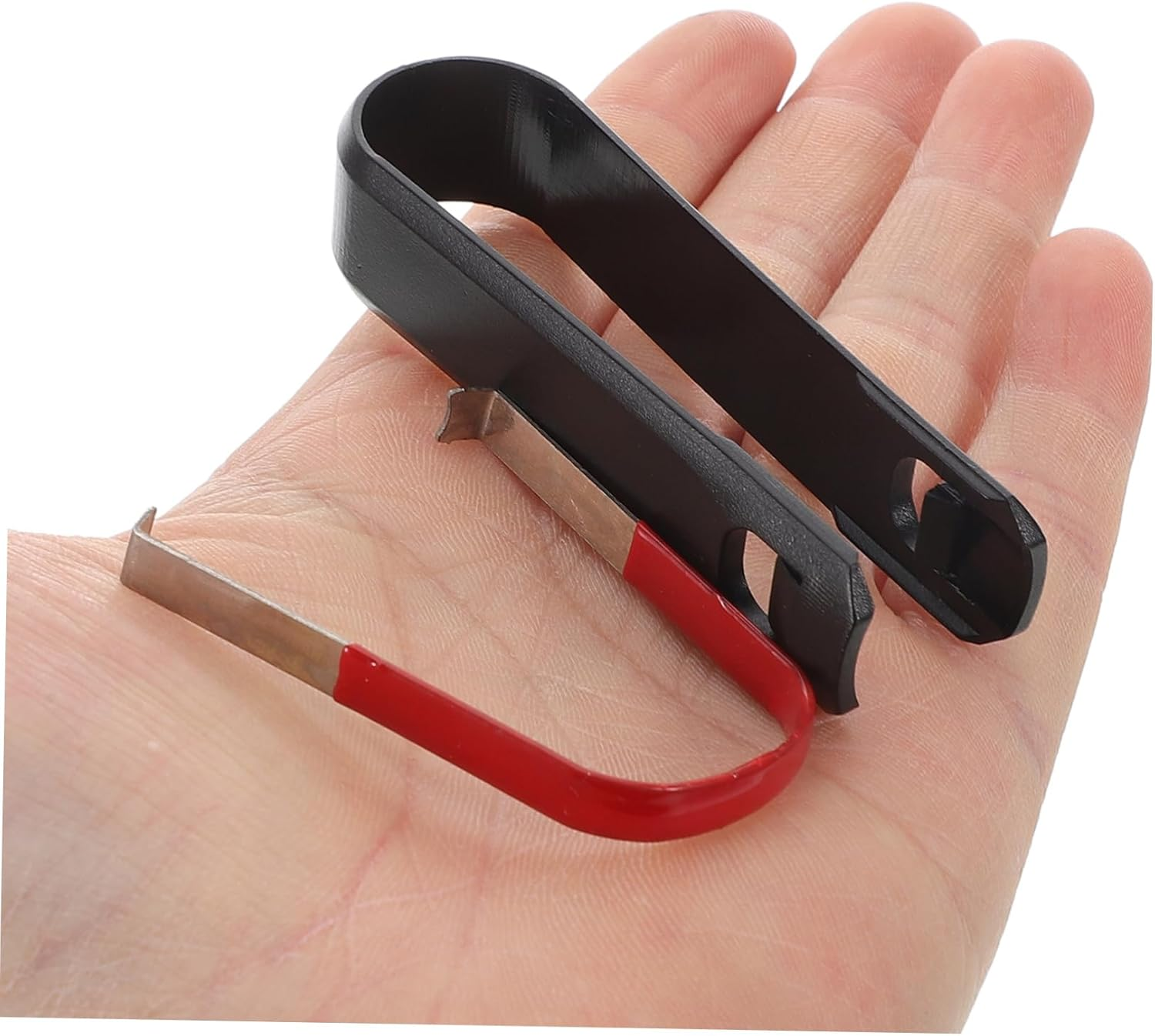 PENIKOKO 3Pcs Wheel Hub Lug Nut Cover Removal Tool Hook Car Hubcap Removal Sturdy and Comfortable Automotive Maintenance image number 6