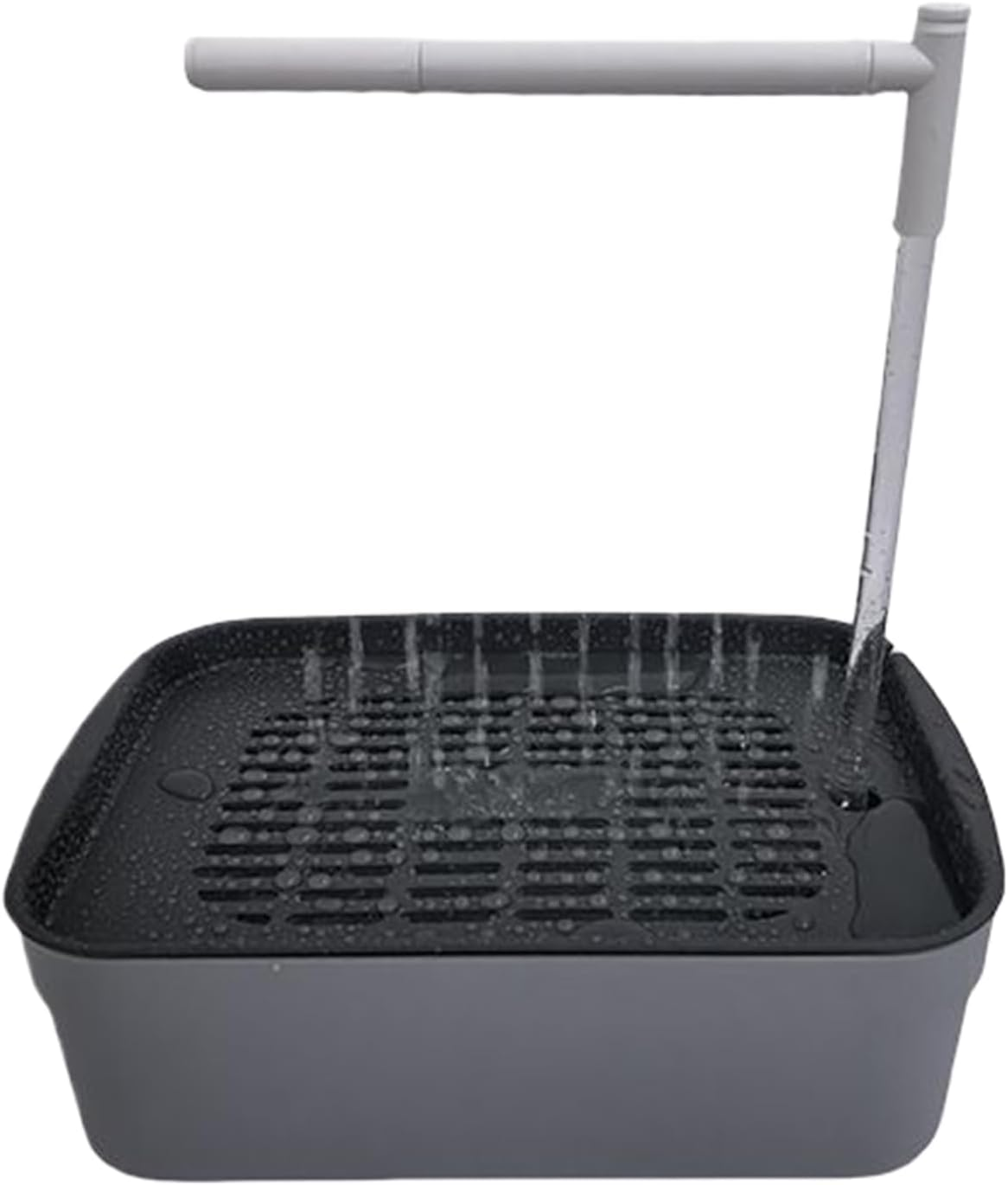 Vgvgaj Bird Shower Bathtub Automatic Bird Bathhouse Budgie Bath Shower with Circulation Tap Circulation Shower Bird Fountain Rechargeable for Budgies and Small Birds image number 2