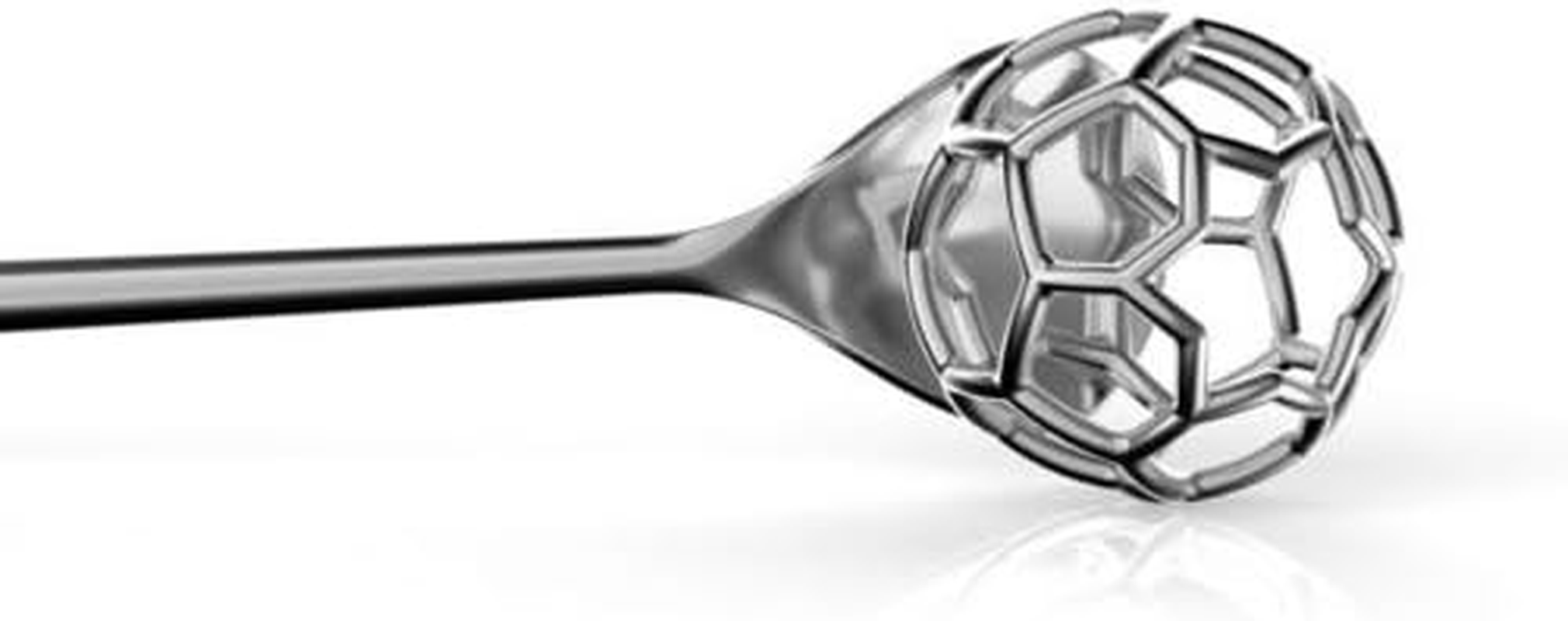 Alessi Acacia Honey Dipper in 18/10 Stainless Steel Mirror Polished, Silver image number 1