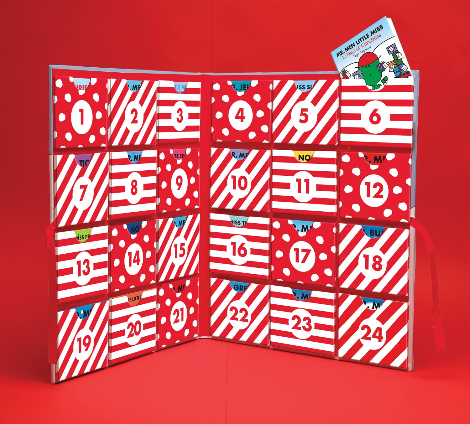 Mr. Men Little Miss Advent Calendar: Storybook Collection Containing 24 Brilliantly Funny Illustrated Kids Books to Count down to Christmas 2025. the Perfect Gift for Kids Aged 2, 3, 4, 5 and Up image number 1