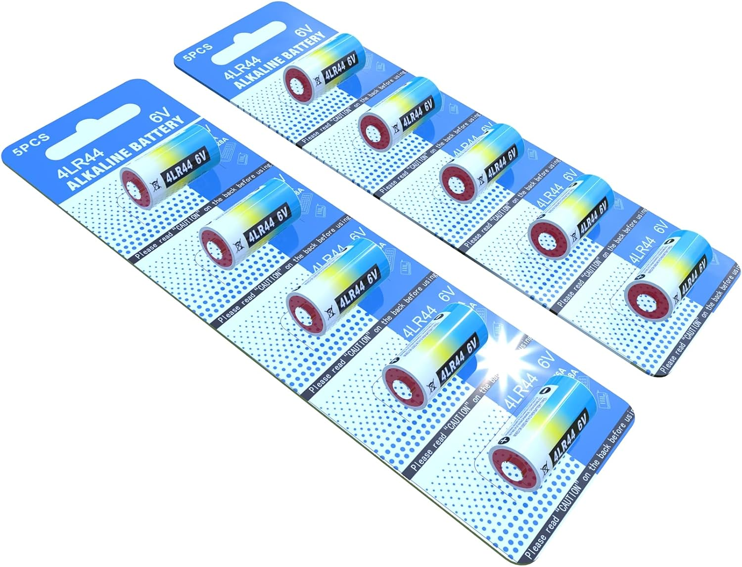 EX-ENEGY 4LR44 476A PX28A 6V Alkaline Batteries 10 Pack image number 4