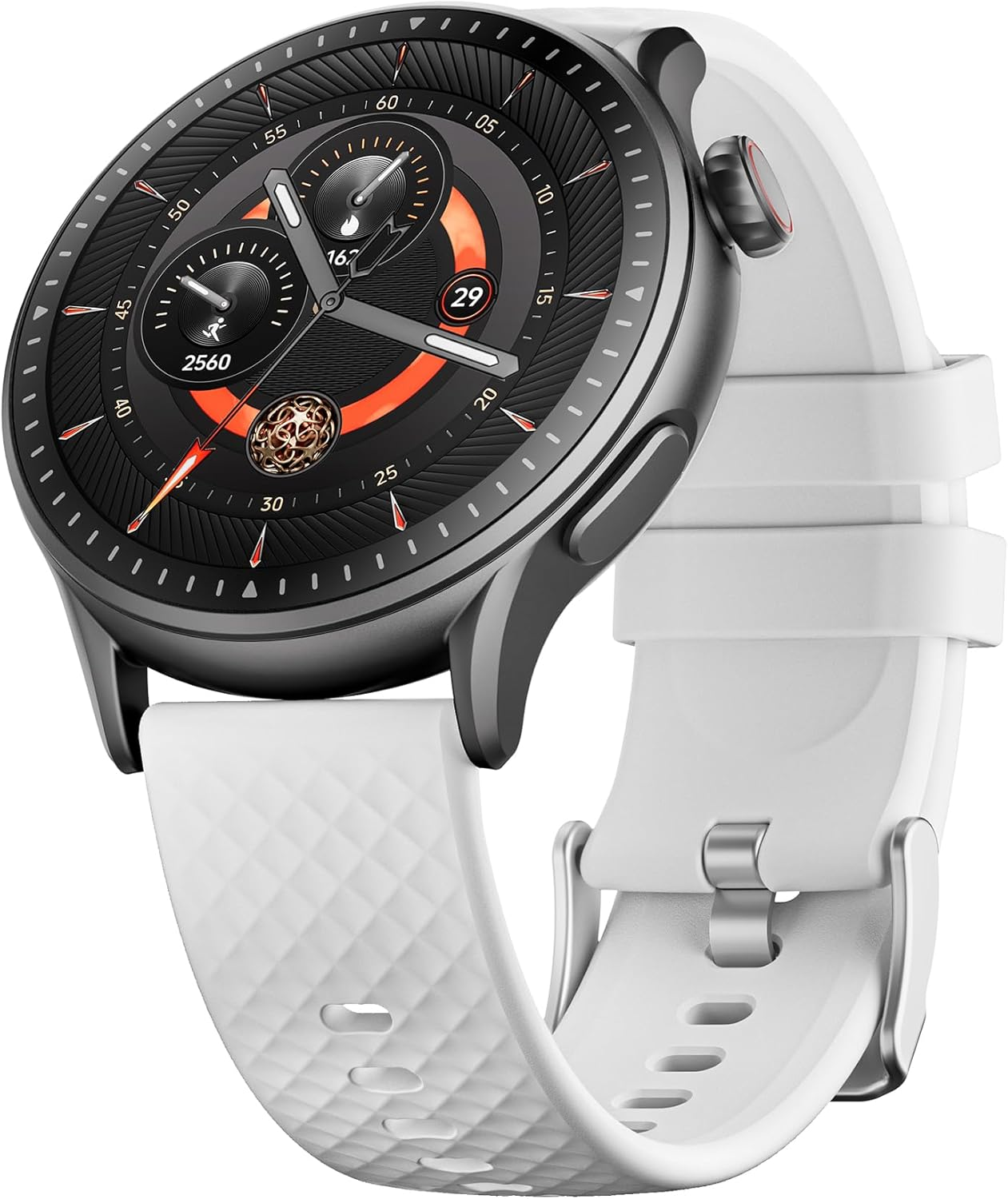 Dandjoo GTR3 Aura Smart Watch (Grey) 1.43&rdquo; AMOLED HD Display, Bluetooth Calling, Remote Camera Control, Voice Assistance, Compatible with Android/Ios, 100+ Sports Modes, Waterproof 3 ATM. - Grey, Grey image number 2