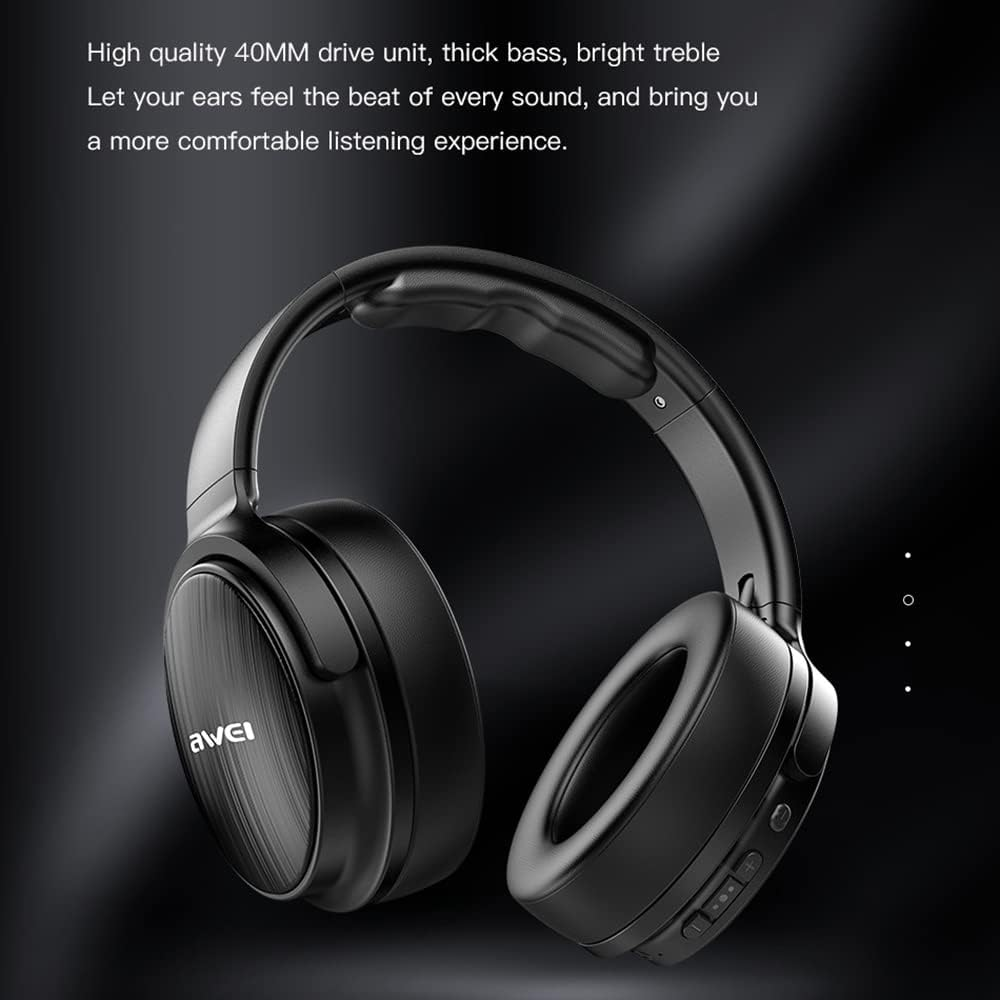 Awei A780BL Wireless Bluetooth V5.0 Headphones Foldable 40Mm Driver Unit with TF Card Slot (Australia Stock) image number 3