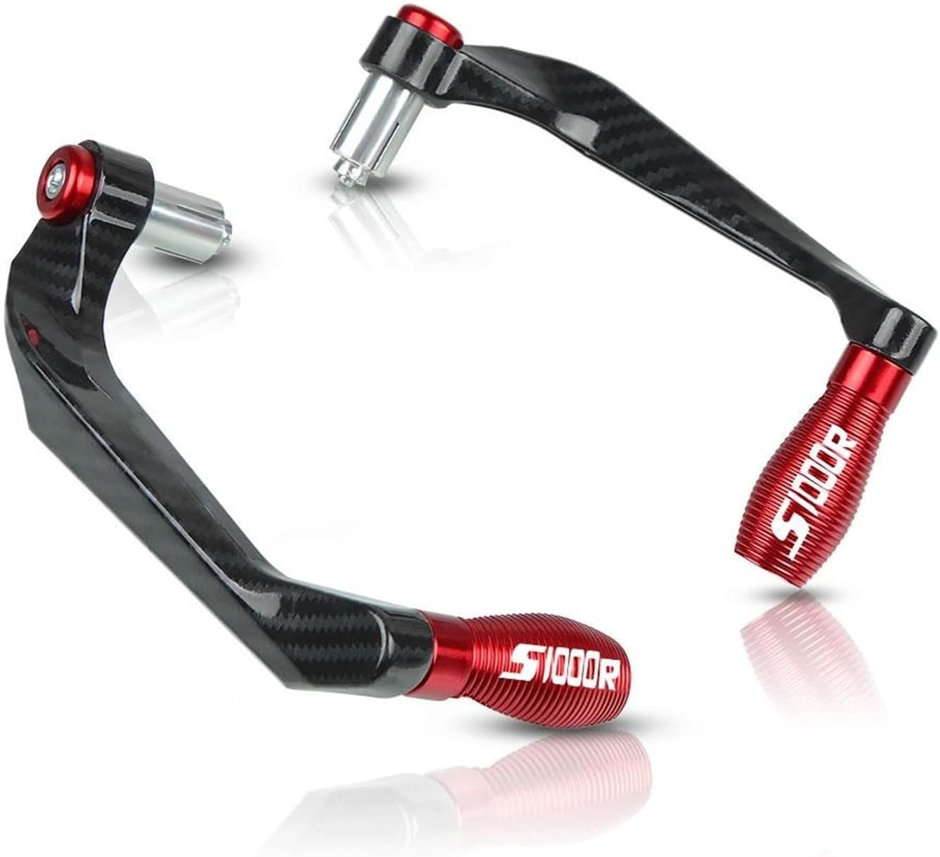 WYJDZSW Lever Guard Compatible with BMW S1000R S1000RR S1000XR 2015-2018 2019 2020 2021 2022 2023 Motorcycle Brake Clutch Levers Handlebar Protector (Color : Black S1000R, Size : as Shown)