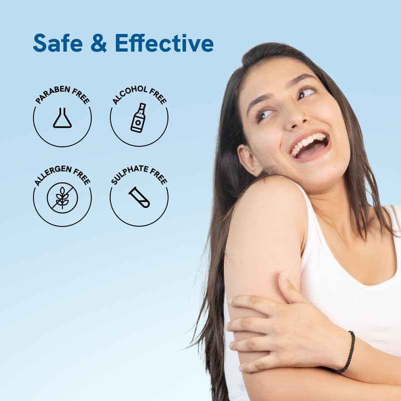 Be Bodywise Acne Reduction Kit with 1% Salicylic Acid Wash & 10% Niacinamide Hydrating Face & Body Lotion | Prevents Acne, Exfoliates & Promotes Glowing Skin | 450 Ml image number 2