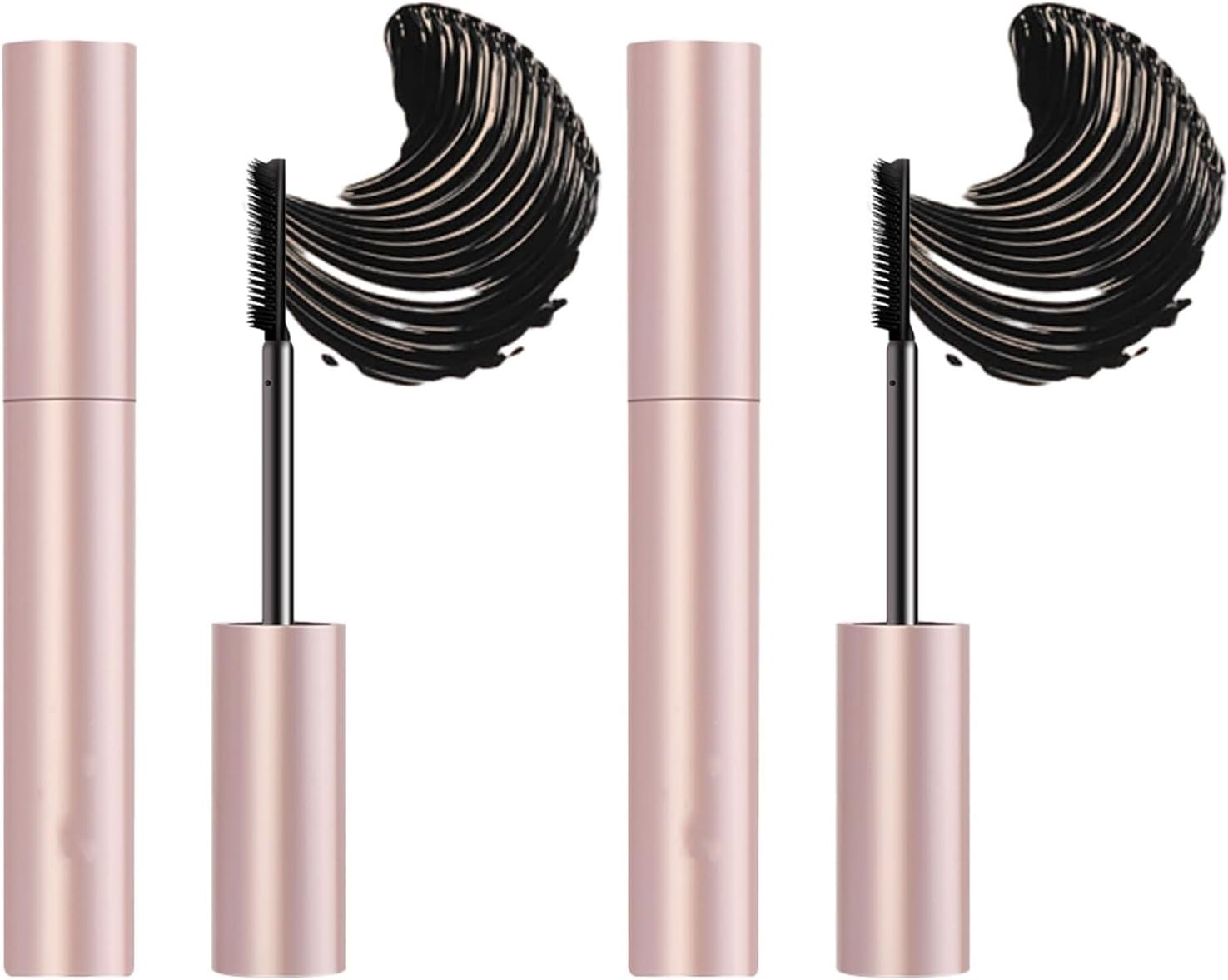 Comparison K Mascara, Comparisonk Mascara, Tubing Mascaras, 2025 Black & Brown Duo for Lash Makeup, Waterproof & Sweatproof Long Lasting Non-Smudged(Brown)