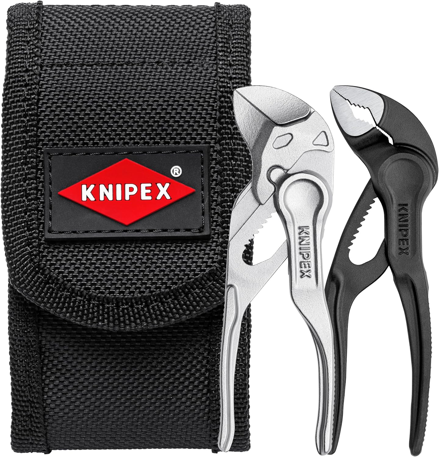 Knipex - 2 Pc Mini Pliers XS Set in Belt Pouch (002072V04XS) image number 5