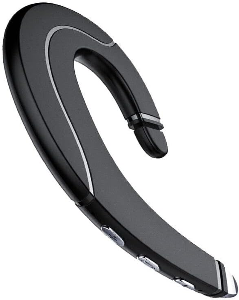 AIMALL Bone Conduction Earphone Painless Wearing Headset Wireless Bluetooth Headphones Headset Sport Waterproof Lightweight Earpiece for Business/Office/Sports, Sport Headset V5.0