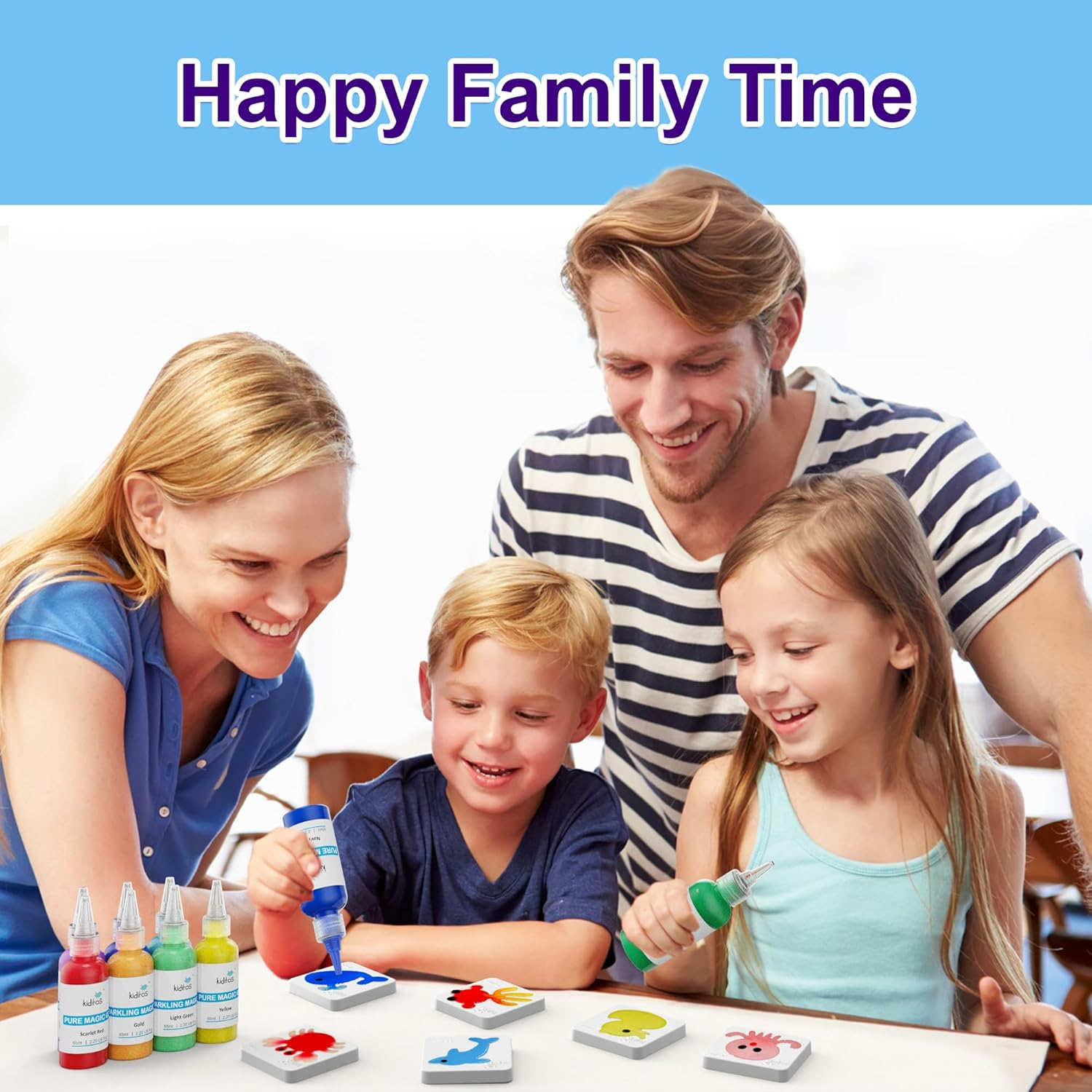 Kiditos Magic Water Elf Toy Kit, Aqua Fairy Water Gel Kit-20 Magic Gels&10 Molds&ndash;Make Your Own Water Pets & Squishy Toys&ndash;Fun Summer DIY Craft Kit, Birthday Gifts & Party Favors for Kids Ages 3+ image number 3