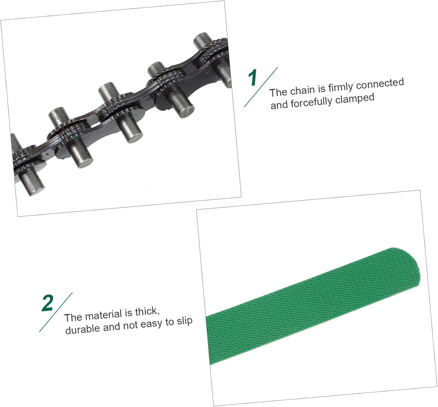 Mipcase 2Pcs Chain Belt Oil Filter Wrench Set for Automotive Repair, Sturdy Strap Spanner Tools for Engine Oil and Filter Replacement in Vehicle Maintenance image number 6