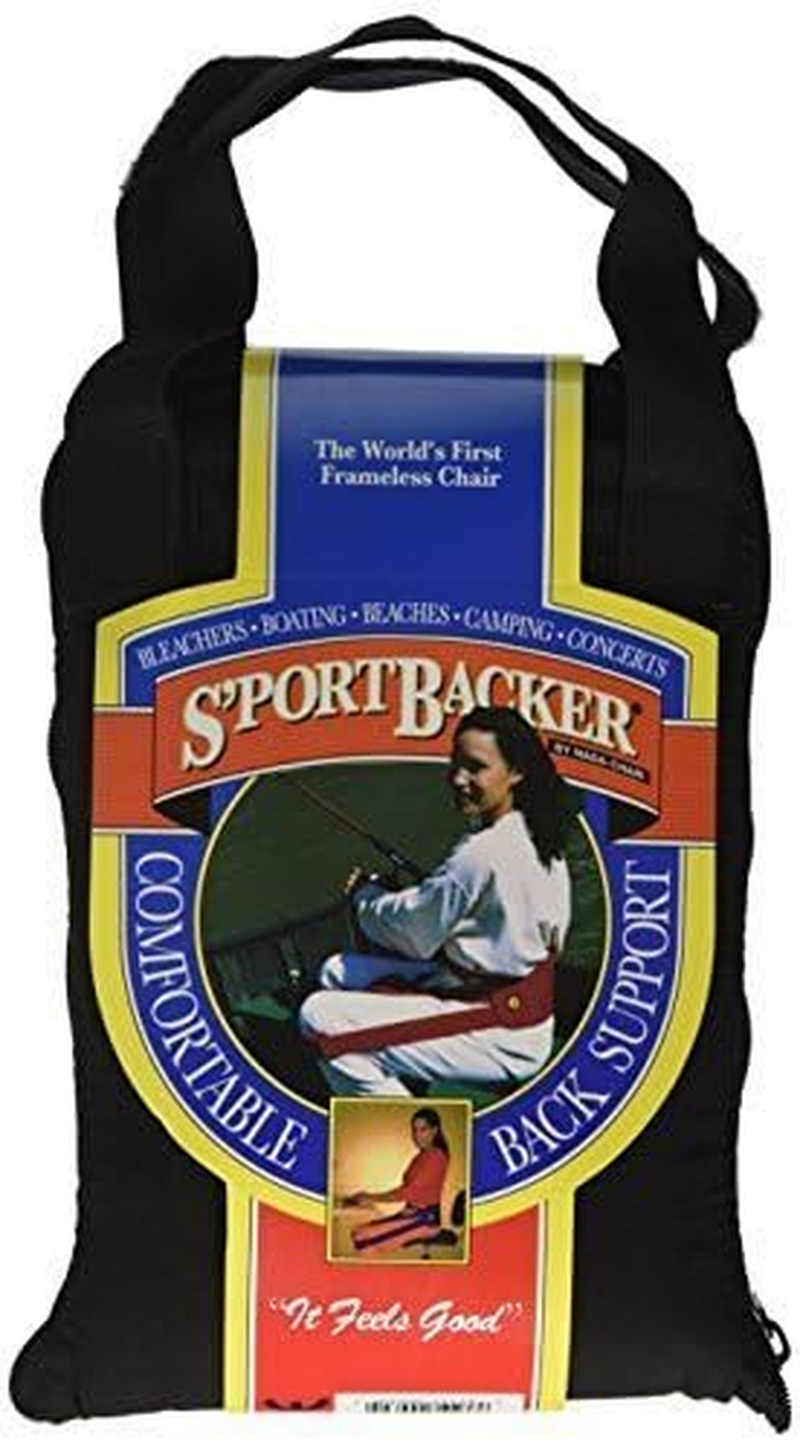 Nada-Chair Back-Up with Cushshins Premium Back Support System Turns to Convertible Pouch Bag