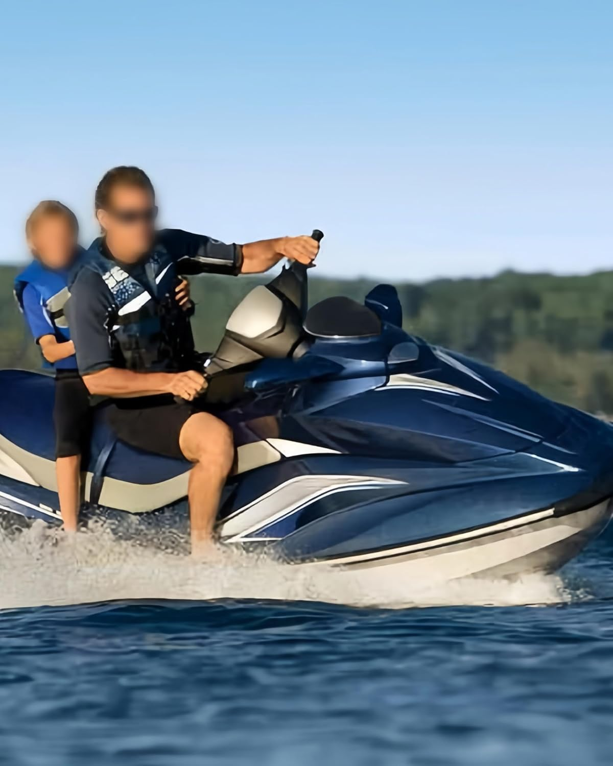 KEWISAUTO Wind Screen Deflector for Sea-Doo GTI Wake 2006-2010 Accessories, Replace #291002511 image number 1