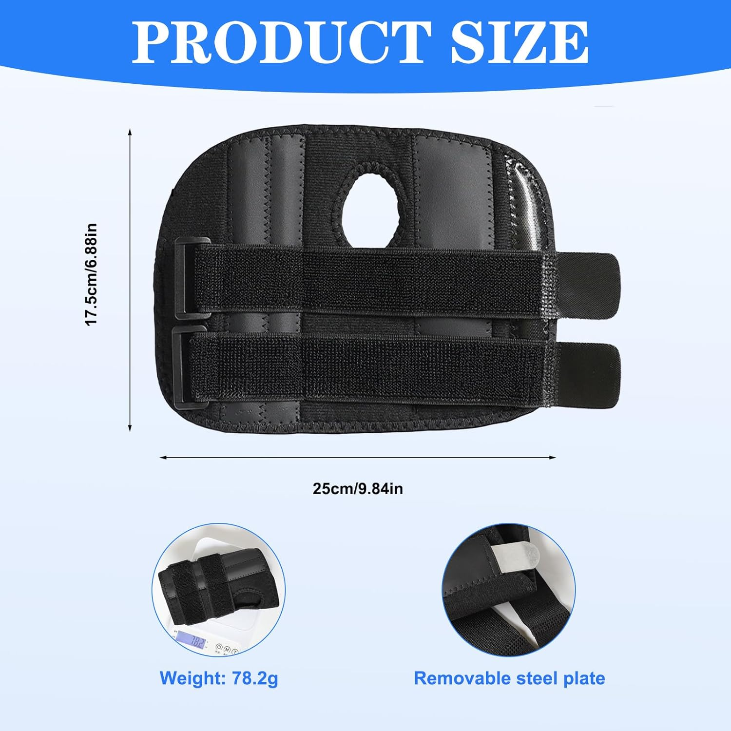 Carpal Tunnel Wrist Brace Night Support with Splints Right Hand, Hand Brace for Carpal Tunnel Syndrome, Arthritis, Tendonitis, Wrist Pain Relief, Wrist Immobilizer with Adjustable Straps and Breathable Material for Women and Men image number 6