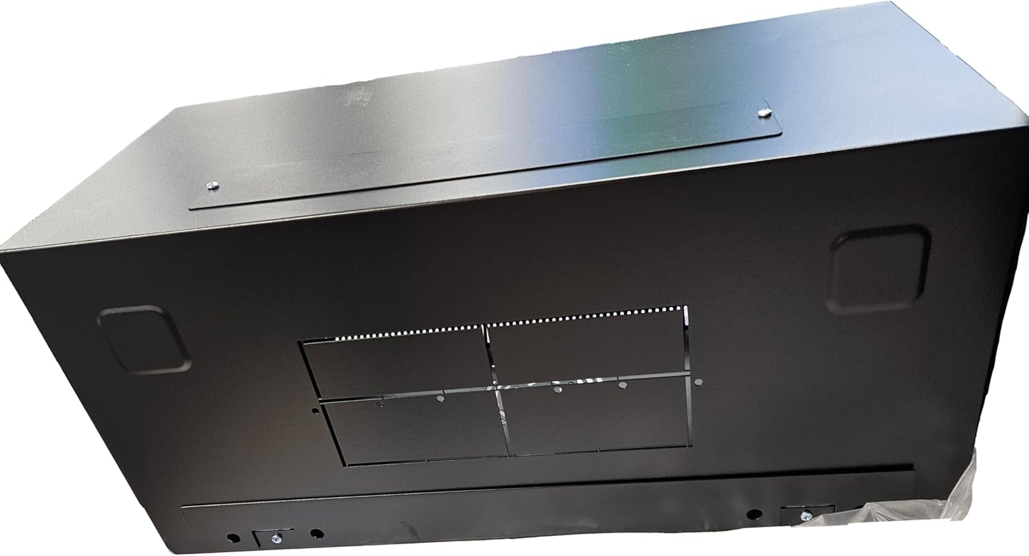 HCC 4RU 300Mm Deep Black Wall Mount Cabinet