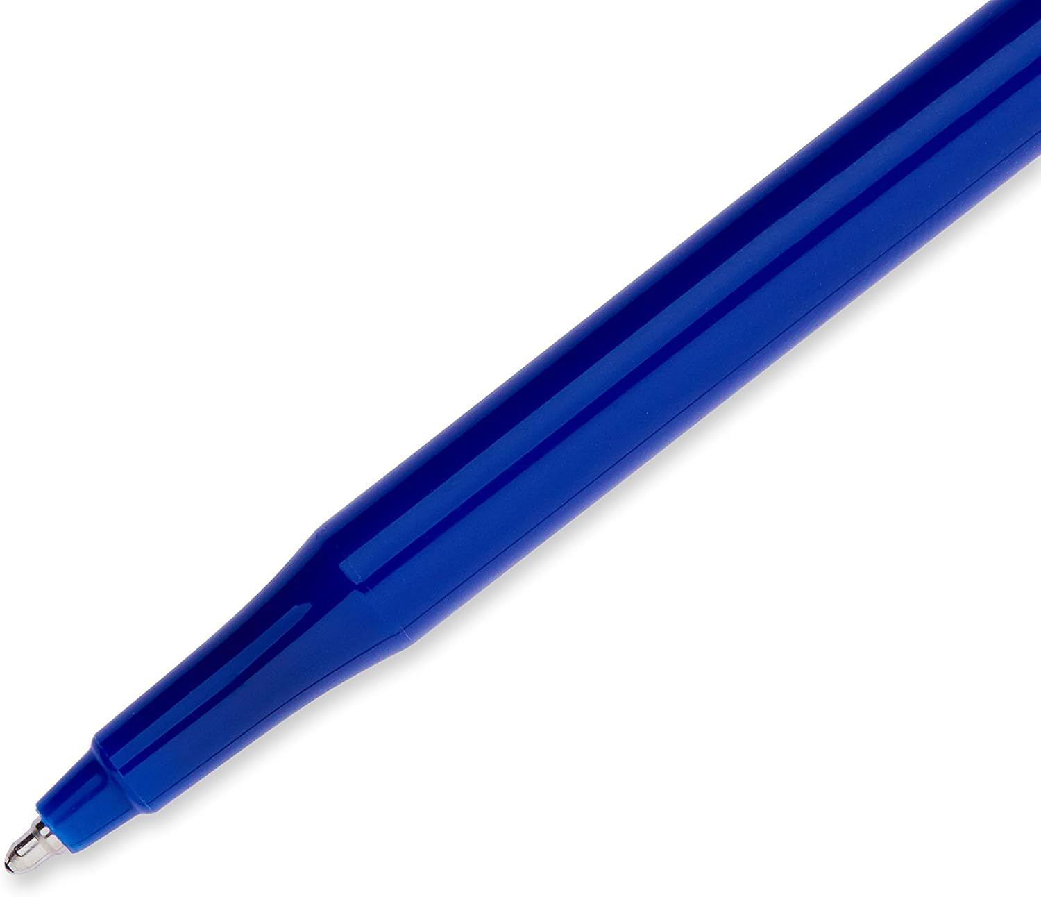 Paper Mate Erasermate Erasable Pen, Medium Point, Blue, Box of 12