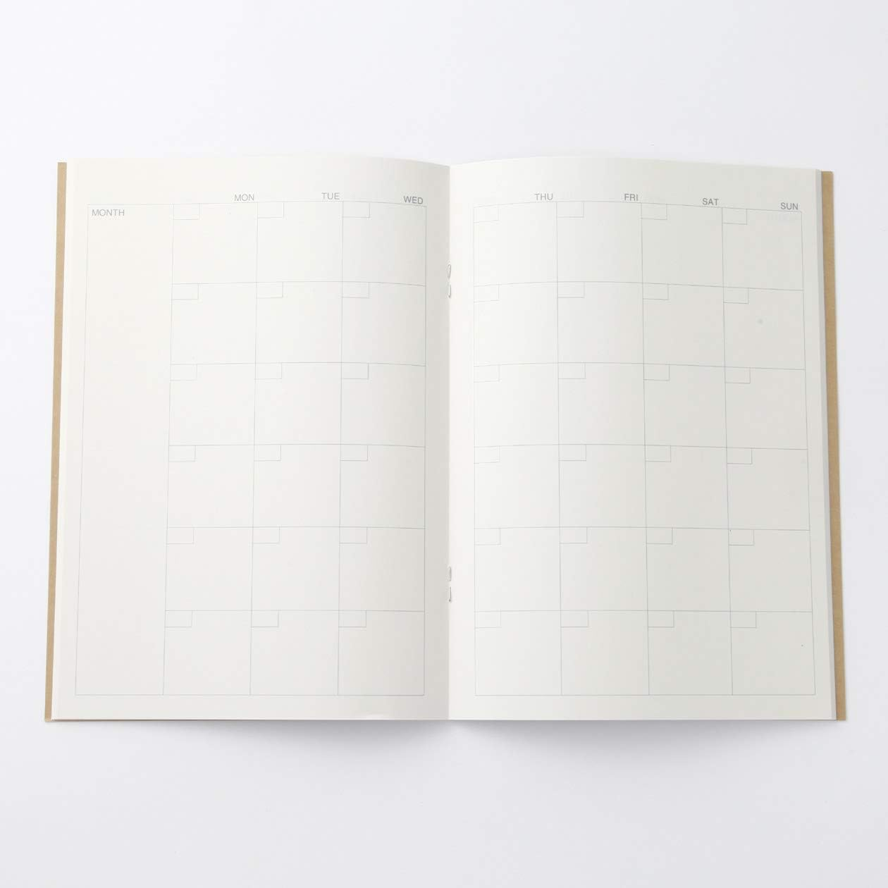 MUJI Planner Monthly Planner A5 Size image number 3