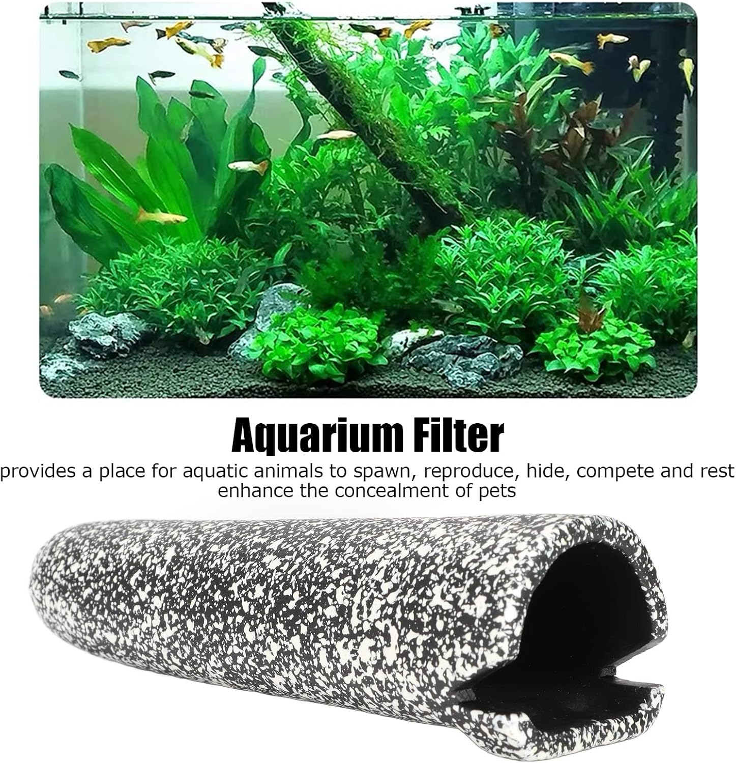 FASJ Ceramic Cave, Fish Shrimp Farm Safe, Strong and Affordable M image number 3