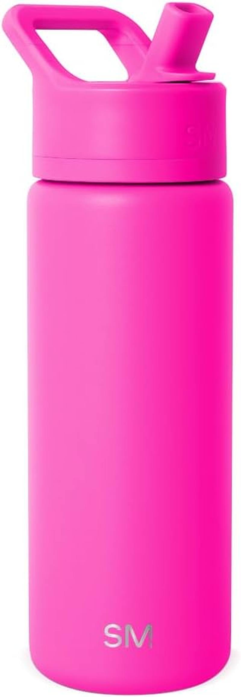 Simple Modern Water Bottle with Straw and Chug Lid Vacuum Insulated Stainless Steel Metal Thermos Bottles | Reusable Leak Proof Bpa-Free Flask for Gym Sports | Summit Collection | 32Oz Retro Mint