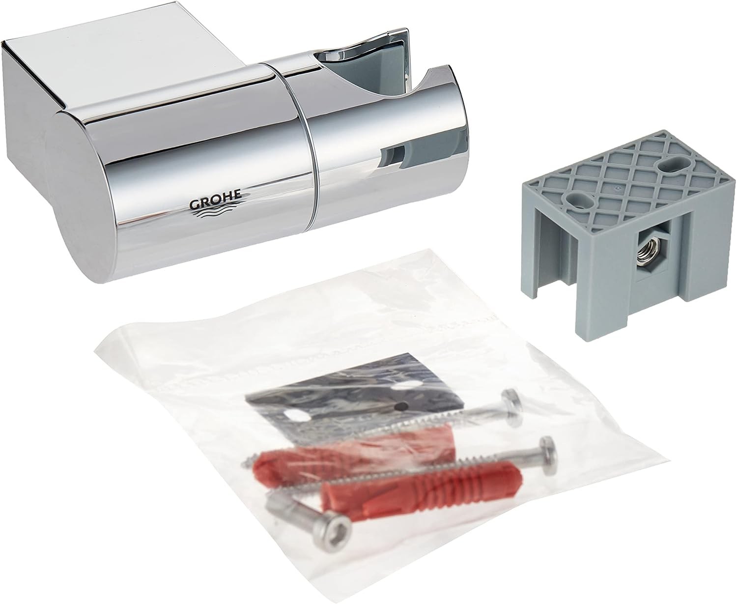 GROHE 27055000 | Rainshower Wall Hand Shower Holder image number 1