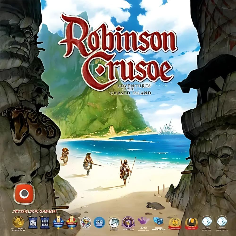 Portal Games Robinson Crusoe Board Game, Multi-Colored image number 1