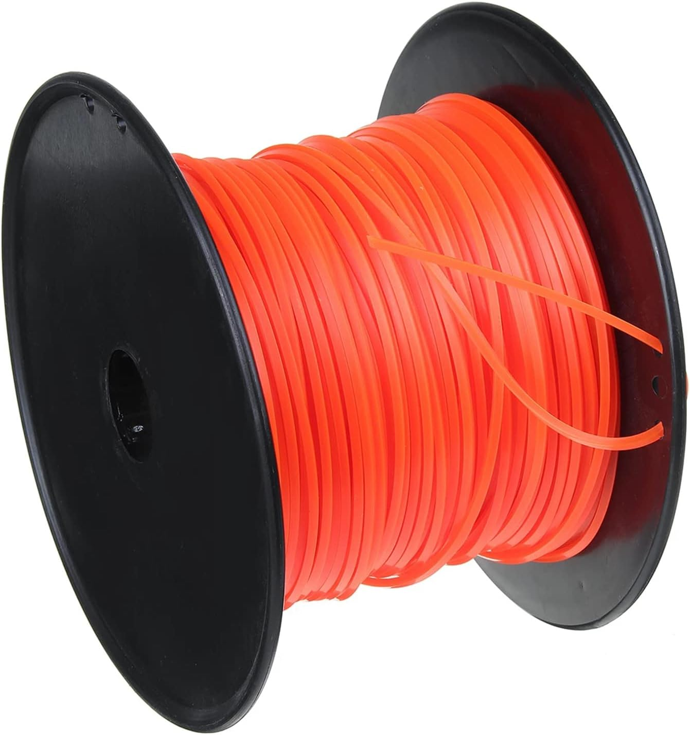 Acbbmns 1 Roll Trimmer Line 2.4Mmx200M round String Trimmer Line Nylon Mowers Wire Whipper Snipper Cord image number 2
