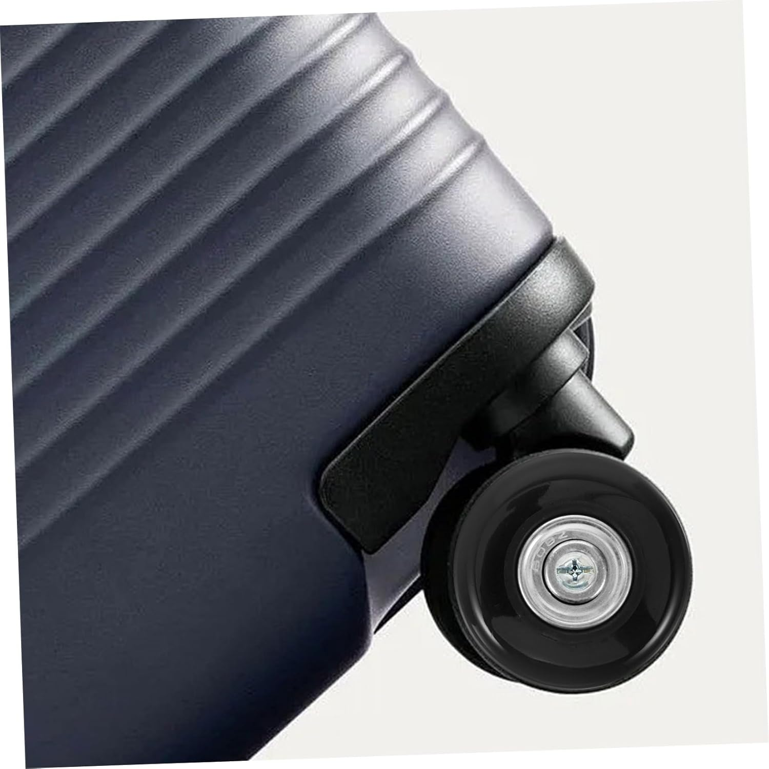 ULTECHNOVO 2Pcs Replacement Luggage Wheels Small Rubber Suitcase Swivel Casters Universal Fit Travel Suitcase Wheel Repair Kit 45X18Mm image number 3