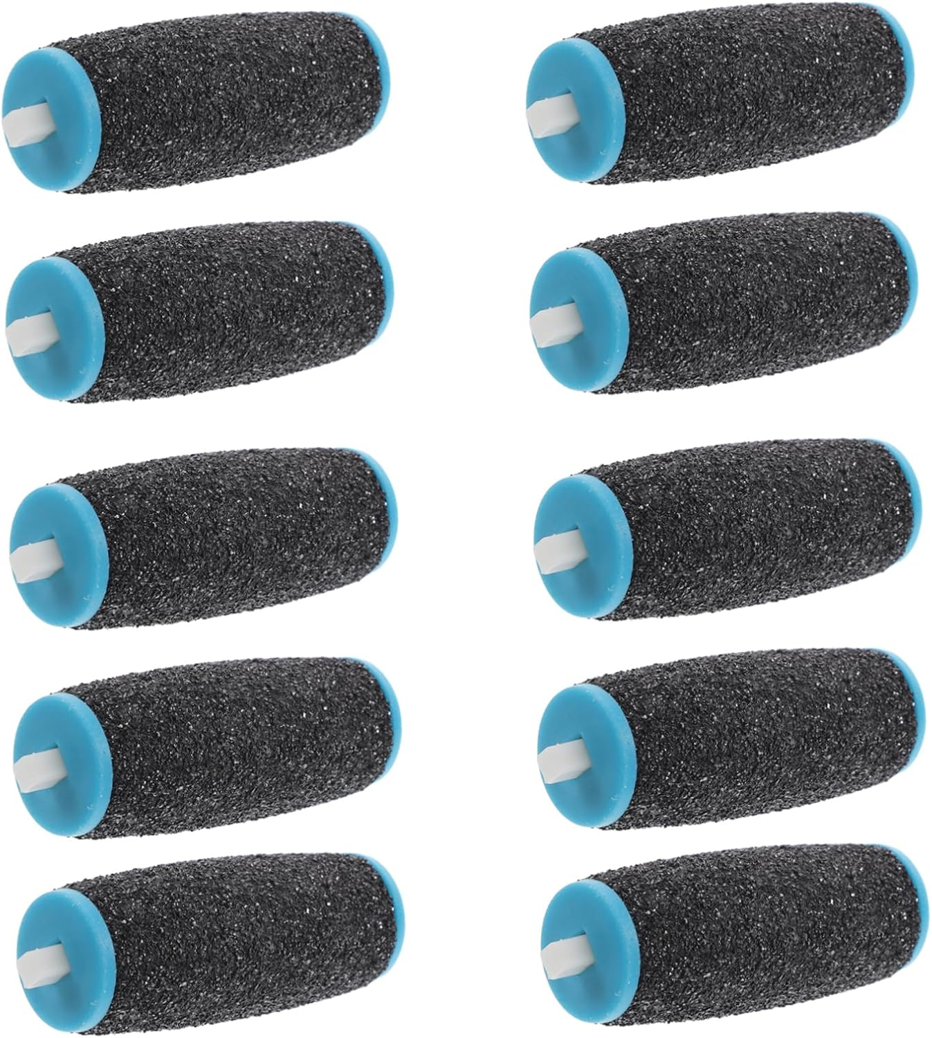 SECFOU 10Pcs Foot File Replacement Rollers for Callus Remover Pedicure Accessories Electric Foot File Roller Heads image number 3