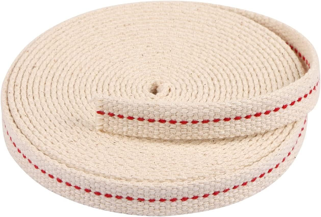 16.4Ft Oil Lamp Wick - 1/2" Cotton Wick for Kerosene & Paraffin Oil Lanterns image number 3