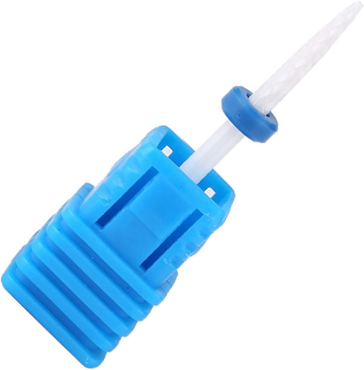 Nail Drill Bits, 5 Type Ceramic Nail Drill Bits Nail Grinding Head Display Stand Nail Art Tools for Manicure Drills Machine (Fire Arrow M) - Fire Arrow M image number 3