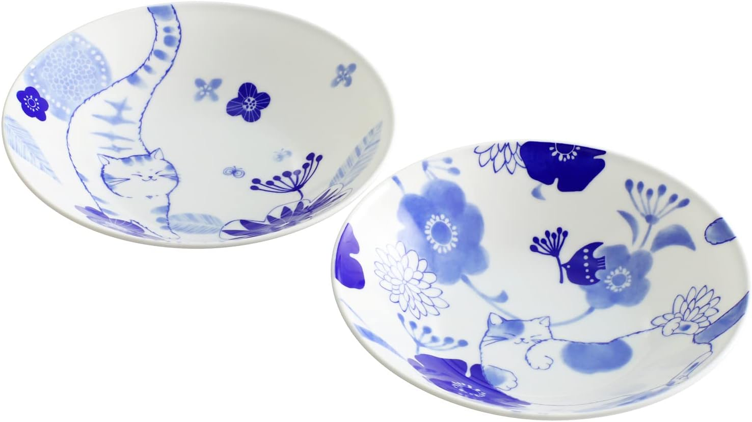 Nohon Cat Pair Curry Set 23188