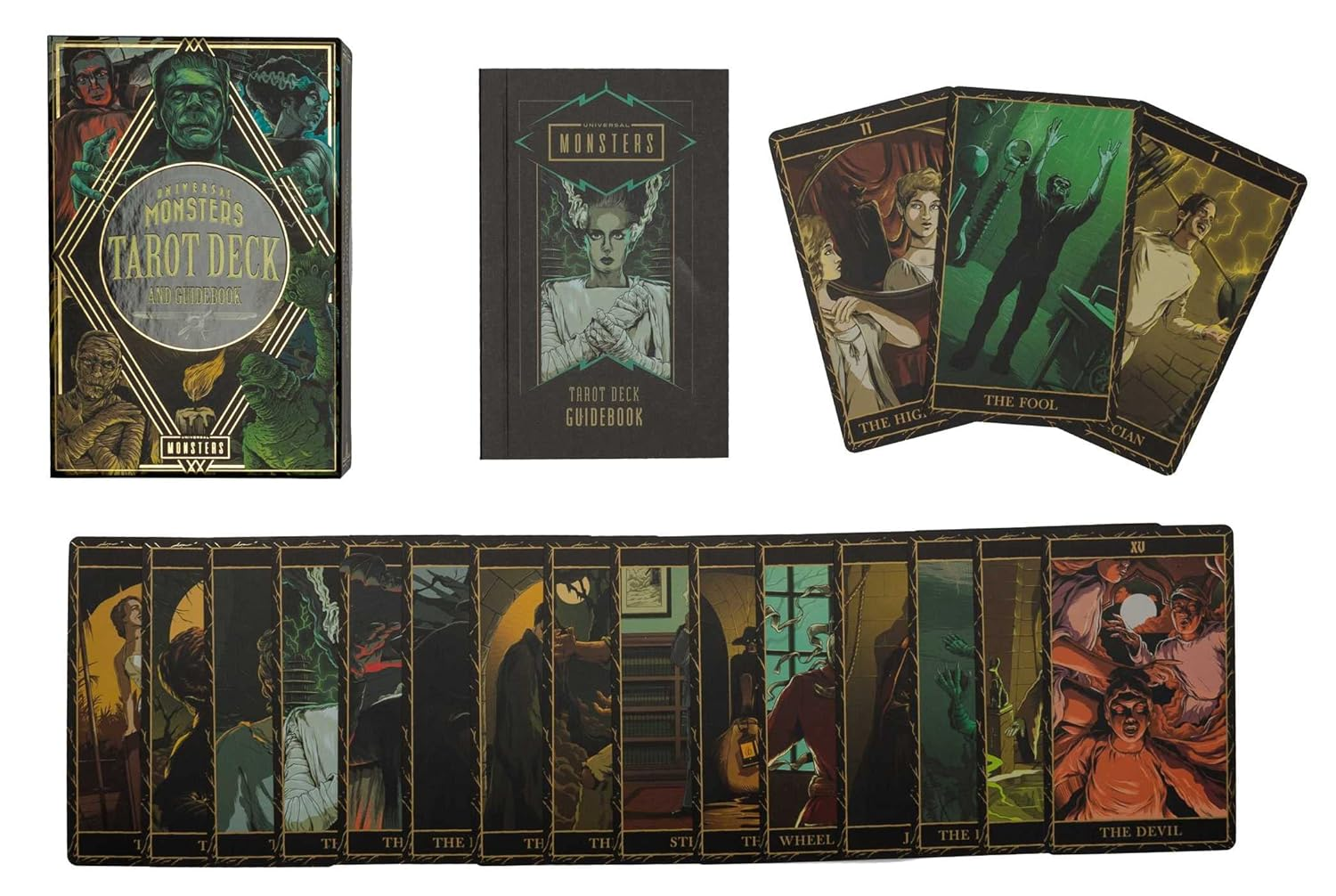 Universal Monsters Tarot Deck and Guidebook image number 2