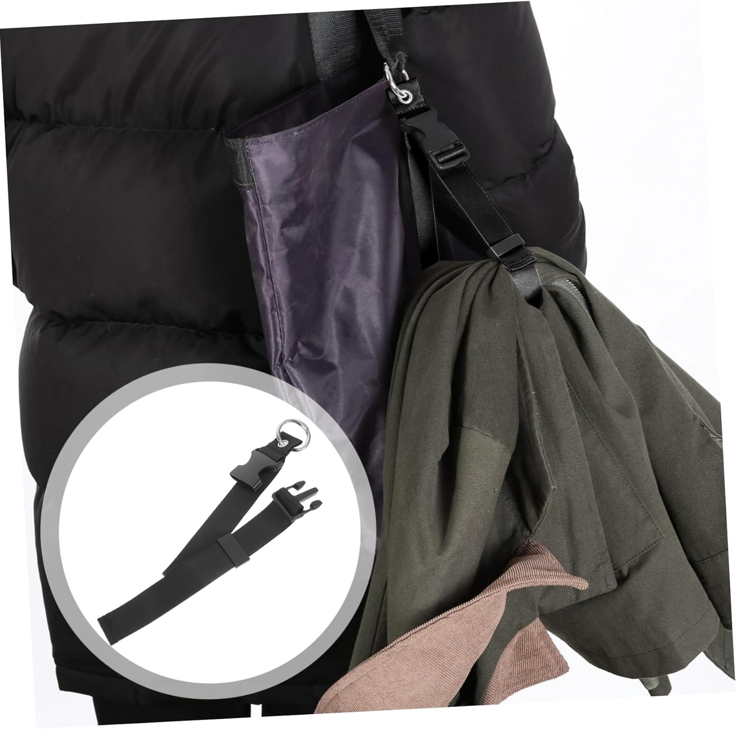 4Pcs Suitcase Luggage Straps Multi-Functional Straps for Travel and Outdoor Use