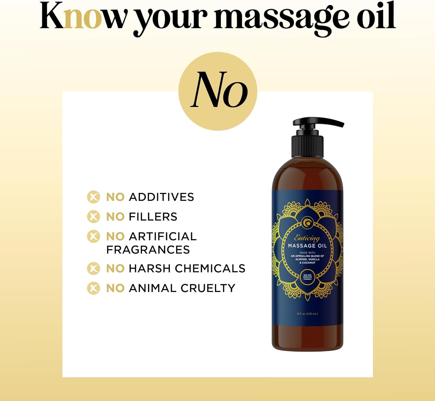 Honeydew Pure Vanilla Sensual Massage Oil for Body - Edible Massage Oil and Lubricant for Women & Men - Massage Therapy Oil with Jojoba Sweet Almond for Skin - Aromatherapy Blend for Dry Skin image number 6