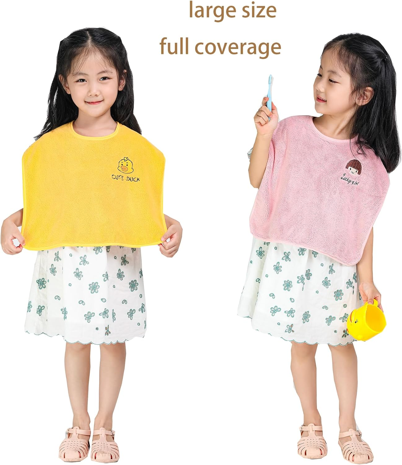 Baby Bibs for Girls or Boys , Toddler Bibs for Feeding image number 6