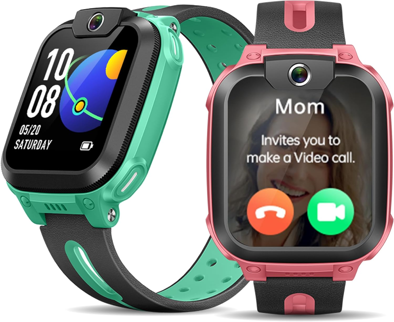 Imoo Z1 Kids Smart Watch, 4G Kids Smartwatch Phone with Video and Phone Call Durable, GPS Watch with Real Time Location. the SIM Card Only Supports the Vodafone Carrier.