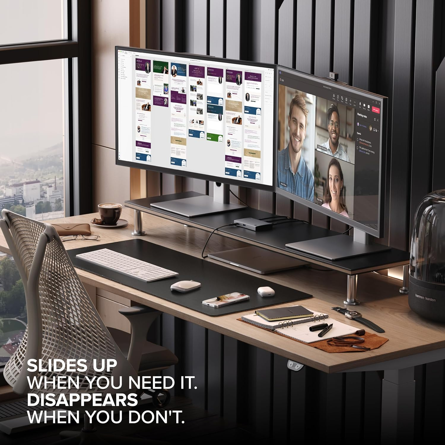 ALOGIC Clarity Max Pro 32" UHD 4K Monitor with USB-C Power Delivery and Webcam image number 3