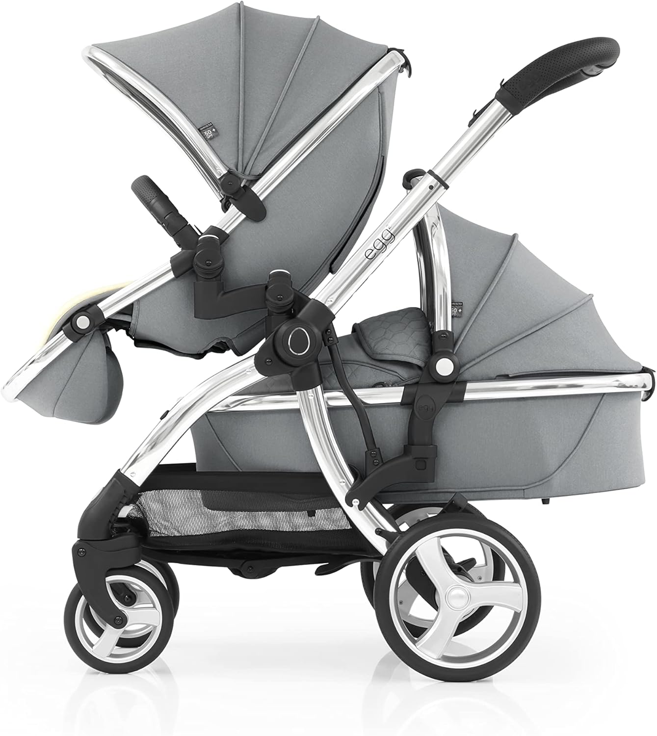 Egg Egg2 Carry Cot, Monument Grey image number 1