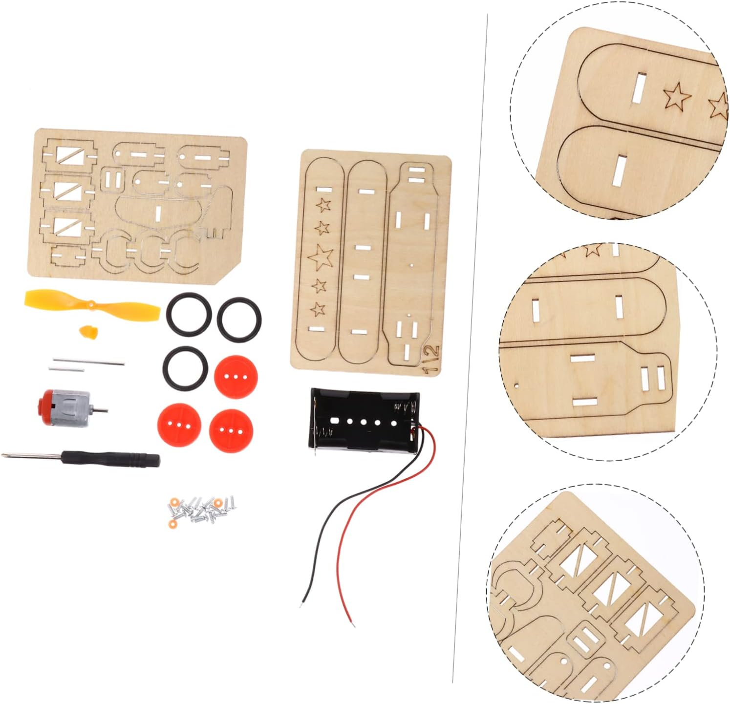 KONTONTY Toy Drone Model Kit DIY Plane Aircraft for Boys and Girls Y Toy Safe Fun Learning Toy image number 2