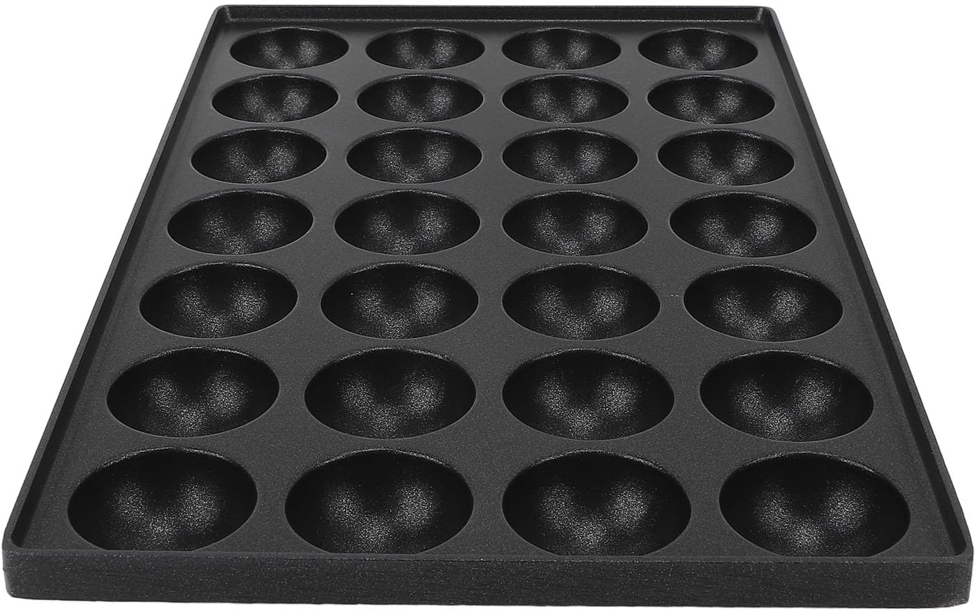 28 Hole Takoyaki Maker Pan, Aluminum Nonstick Coating, Versatile Cooking Pan for Takoyaki and Quail Egg, Convenient for Home, Kitchen image number 1