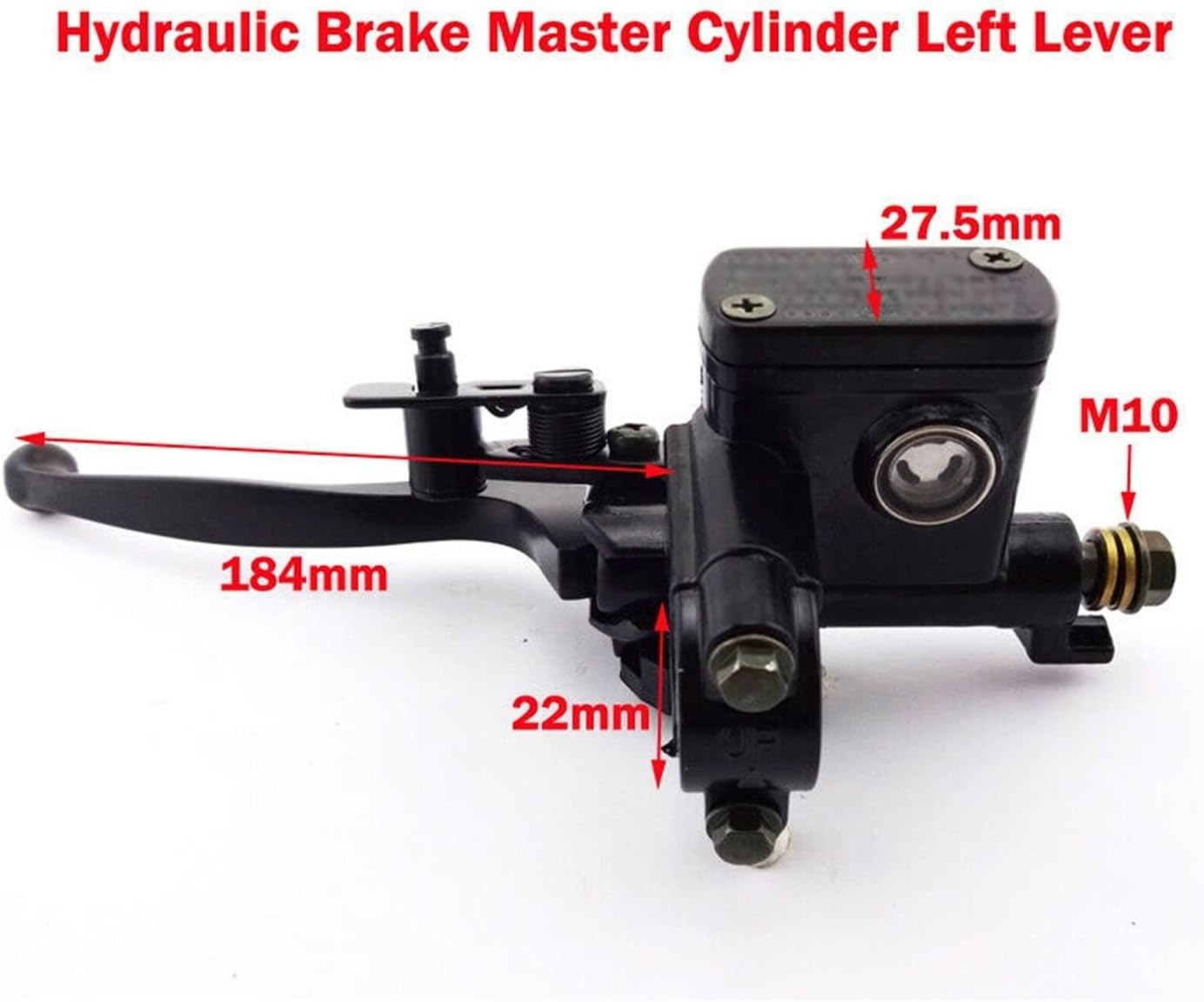 TURRA 7/8#39;#39;22Mm Pit Dirt Bike Motorcycle Accessory Brake Left Hand Handle Lever Compatible with 50-250CC 4 image number 3