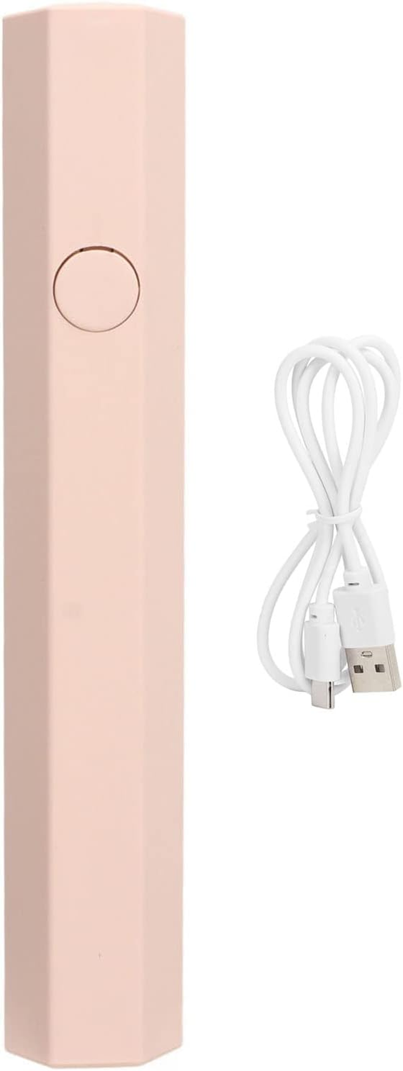 Handheld Nail Lamp Soft Light UV LED Portable Mini Nail Dryer Curing Home (Pink) image number 6