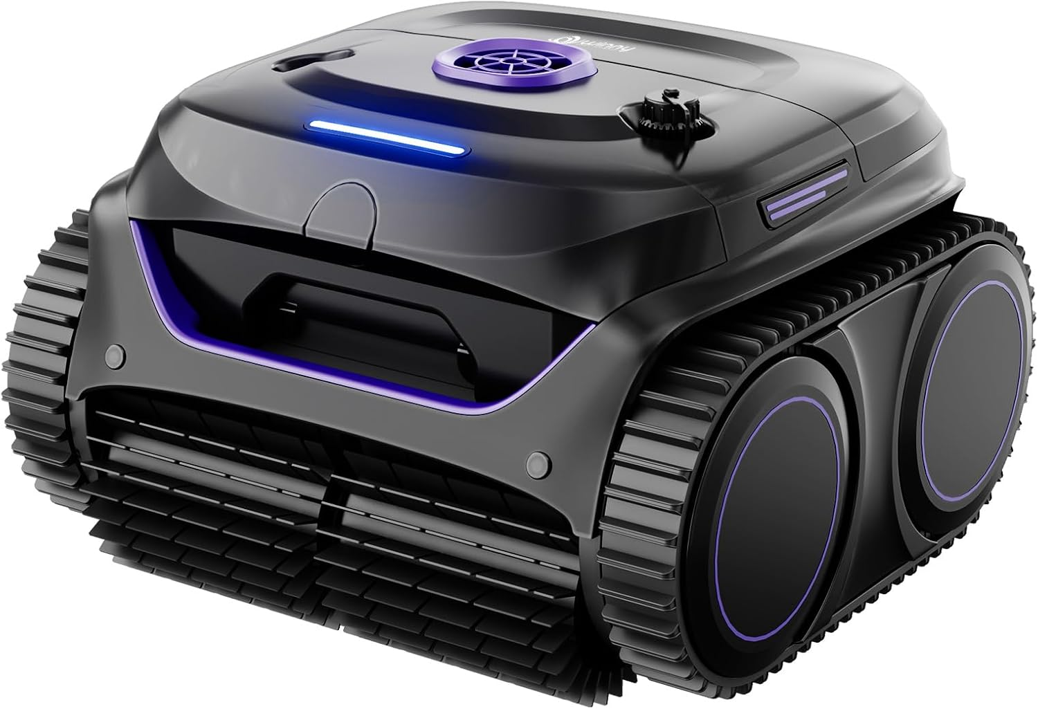 Winny C2 Cordless Robotic Pool Cleaner, 7 Mode Pool Vacuum Robot for Inground Pools up to 200 M2, Wall & Waterline Cleaning Wtih Ultra-Fine Filtration, Powerful Suction image number 3