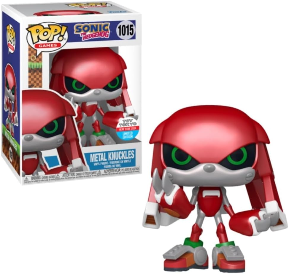 Sonic the Hedgehog Metal Knuckles NYCC Limited Edition Funko POP! Vinyl