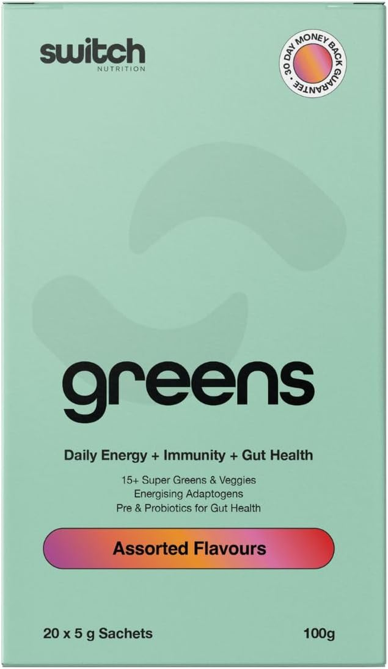 Switch Nutrition Greens 20 Sachets Assorted Flavours image number 5
