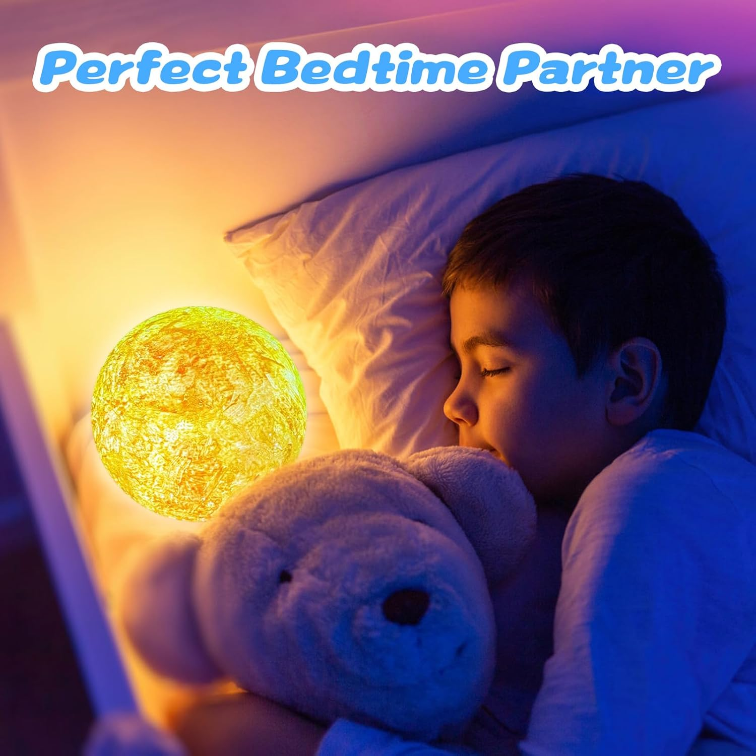 Paint Your Own Moon 16 Color DIY 3D Space Moon Night Art Kit for Kids, Fun Arts & Crafts Toys Project, Art and Crafts for Kids Age 8-12,Kids Toys Girls 6-8 image number 4