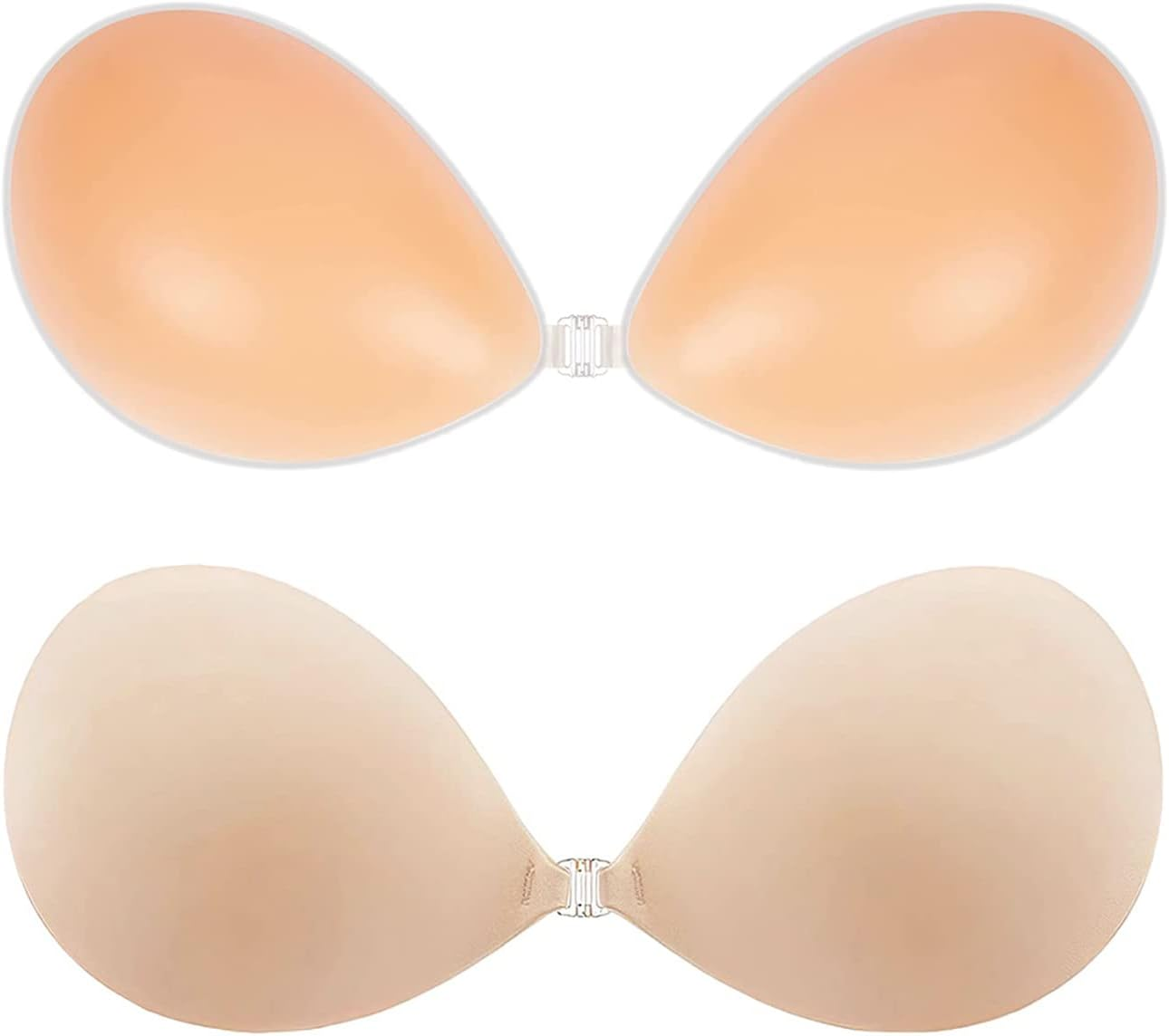 Adhesive Bra Push up Strapless Invisible Sticky Bra Reusable Backless Silicone Bra for Women