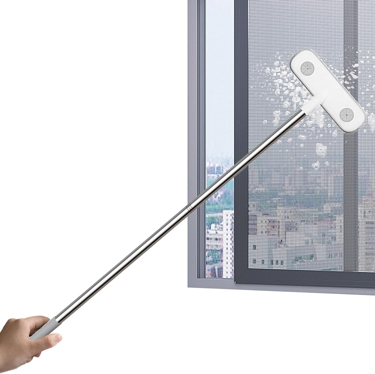 Window Screen Cleaner Tool,Screen Cleaning Brush Mesh Cleaner | Window Screen Tool, Mesh Window Screen Cleaner for Home, Women, Men, Adults image number 6